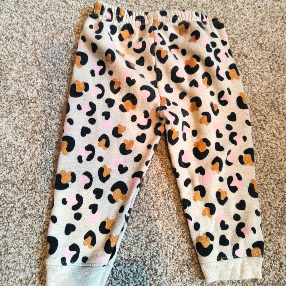 Garanimals Leopard Print Size 12 M Sweatpants